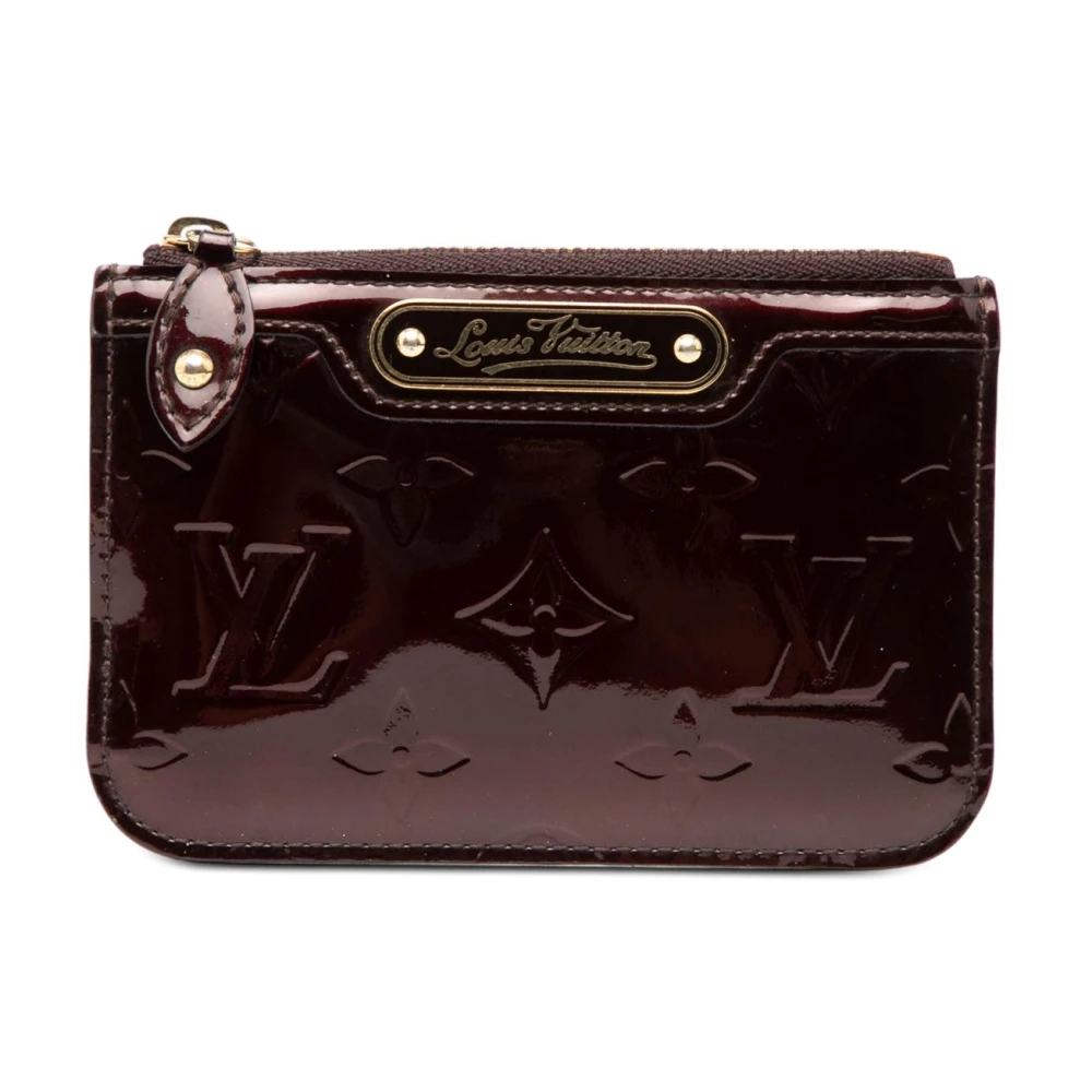 Louis Vuitton Vintage Women's Red Pre-Owned Zippy Coin Purse