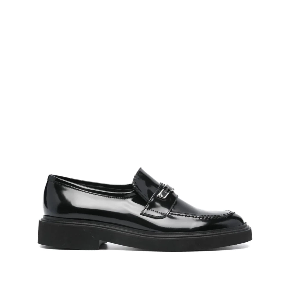 Casadei Svarta Avslappnade Loafers Black, Dam