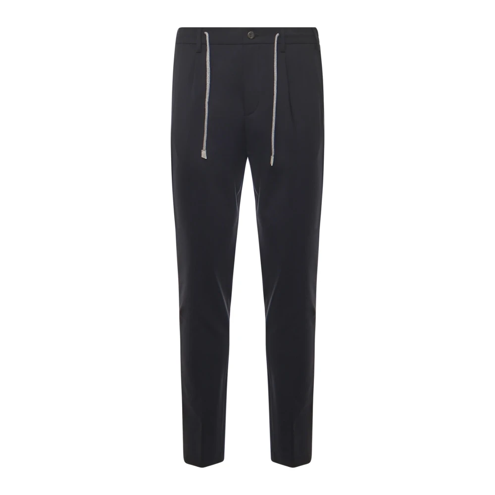 Eleventy Men's Black Jogging Pants