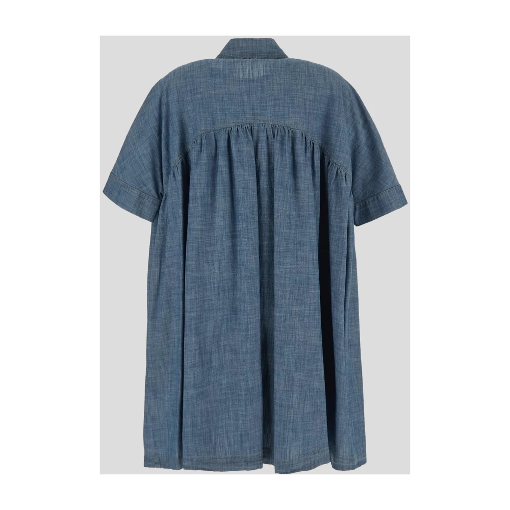 Semicouture Shirts Blue Dames