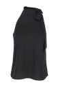 haut-noir-sans-manches-avec-col-halter-et-detail-de-lateral-en-tissu-technique