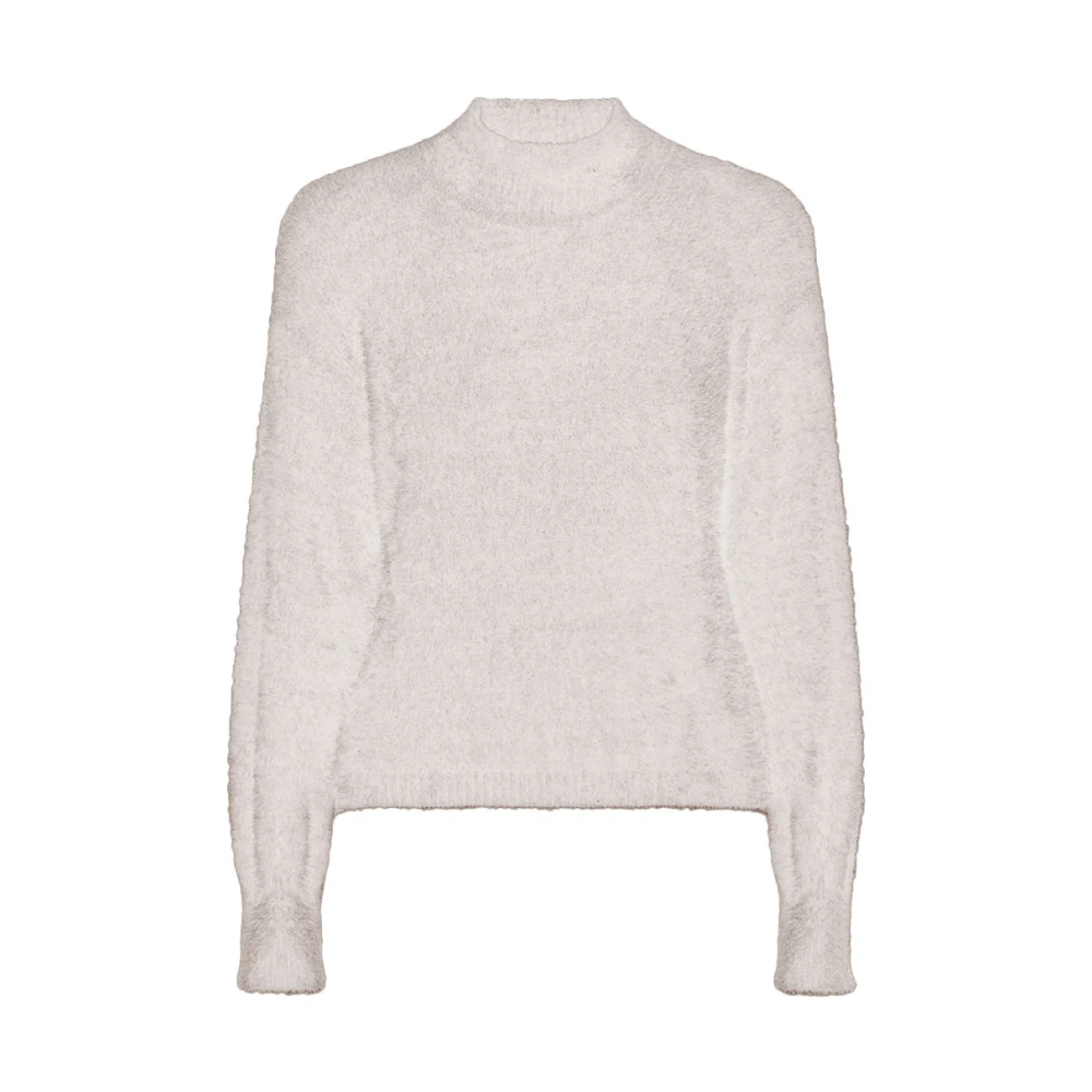 Pennyblack Gebreide trui met hoge hals White Dames