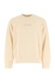 Oversized Crèmekleurig Katoenen Sweatshirt