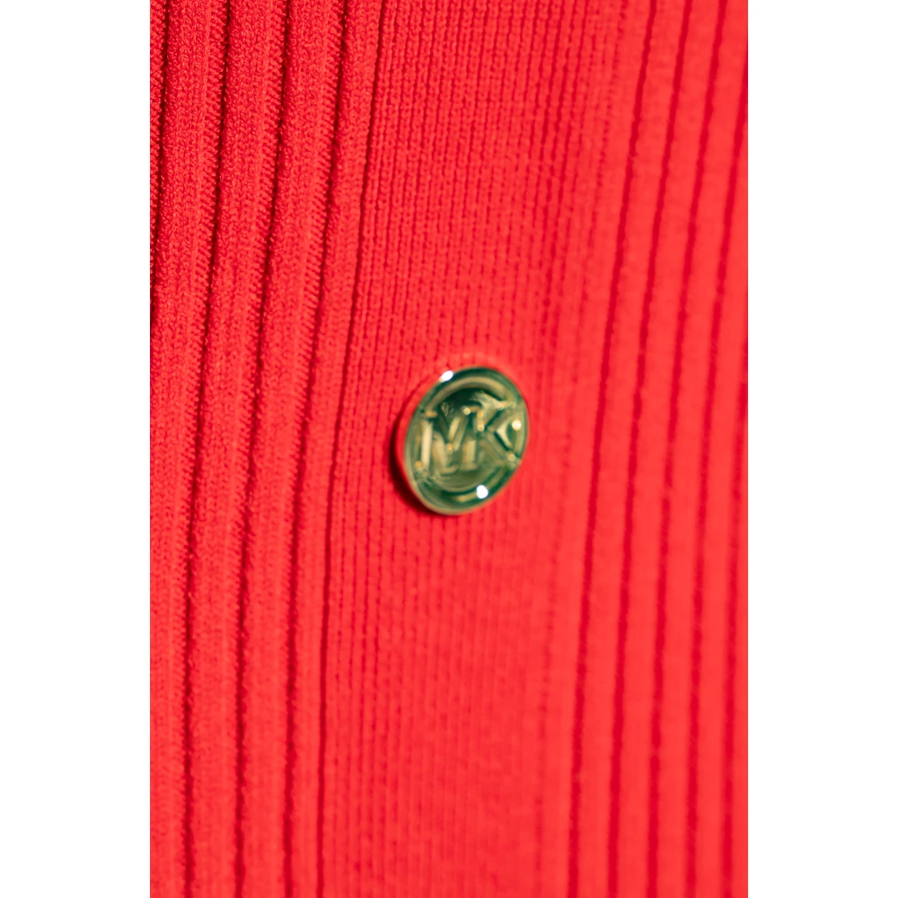 Michael Kors Mouwloze jurk Red Dames