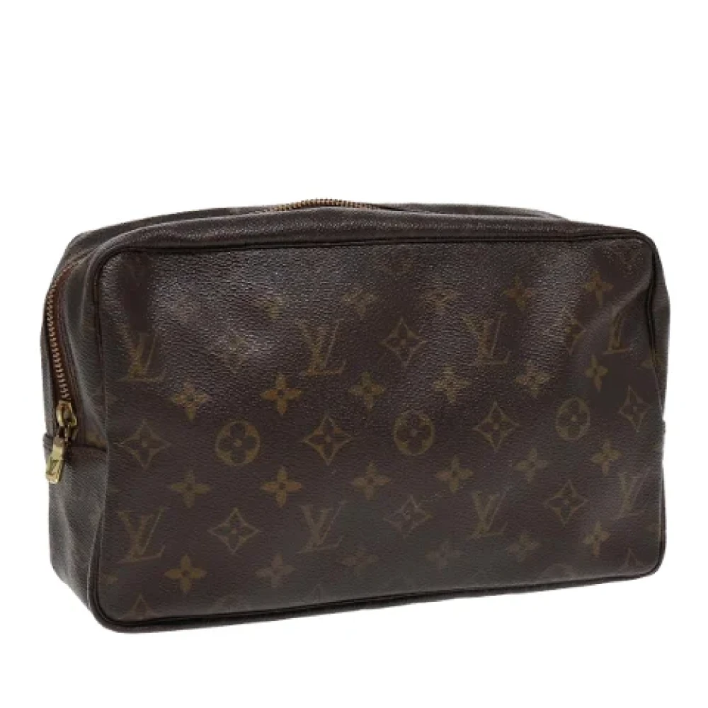 Louis Vuitton Vintage Pre-owned Canvas clutches Brown Dames