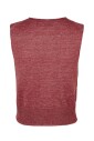 gilet-en-maille-de-lin-rouge-fonce