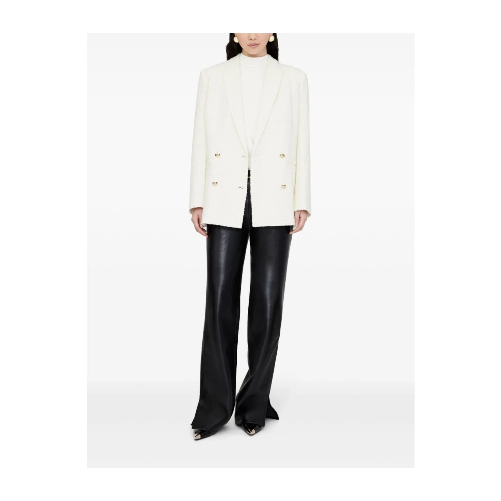 Anine Bing Jasmine Blazer White Dames