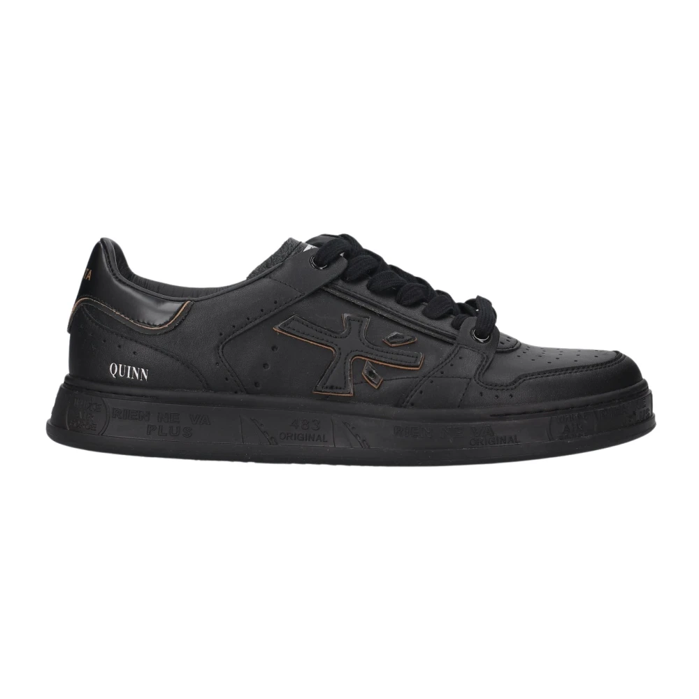Premiata Men's Black Sneakers, 6 Uk, Quinn Trainers
