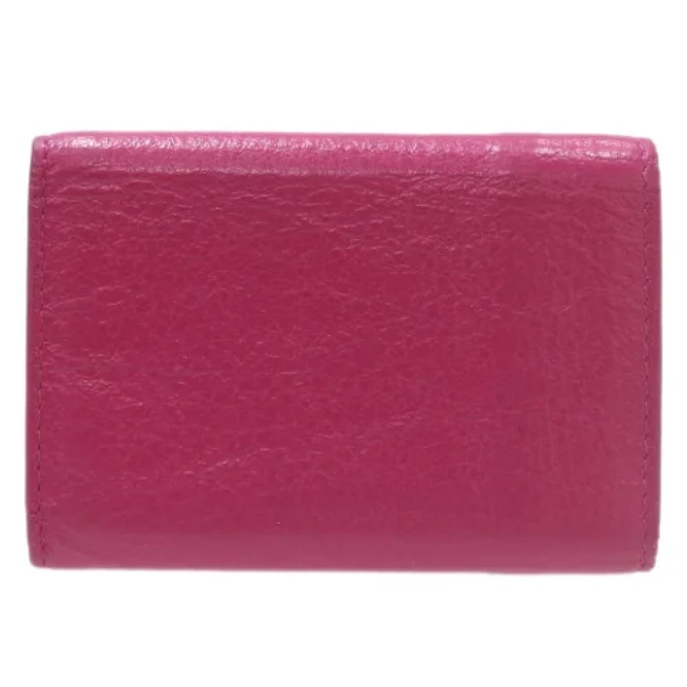 Balenciaga Vintage Pre-owned Fabric wallets Pink Dames
