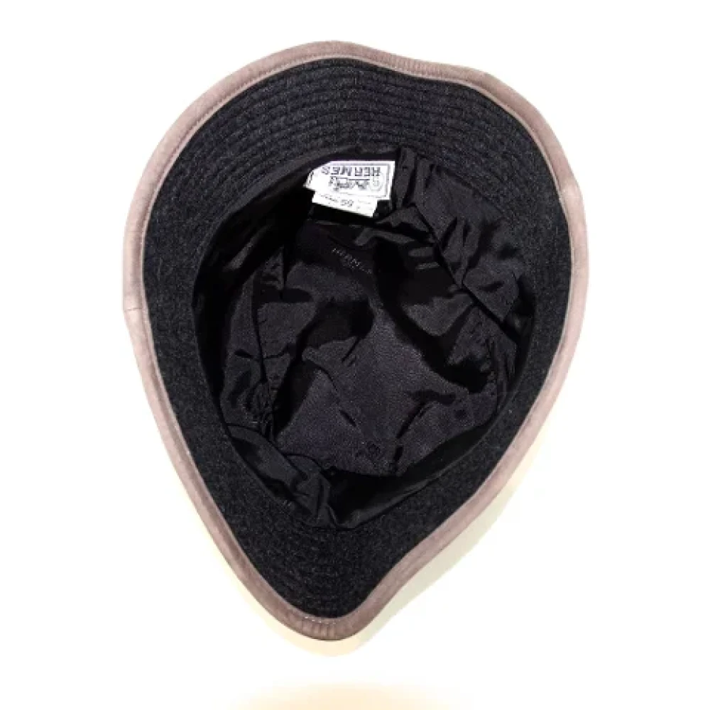 Hermès Vintage Pre-owned Fabric hats Black Dames