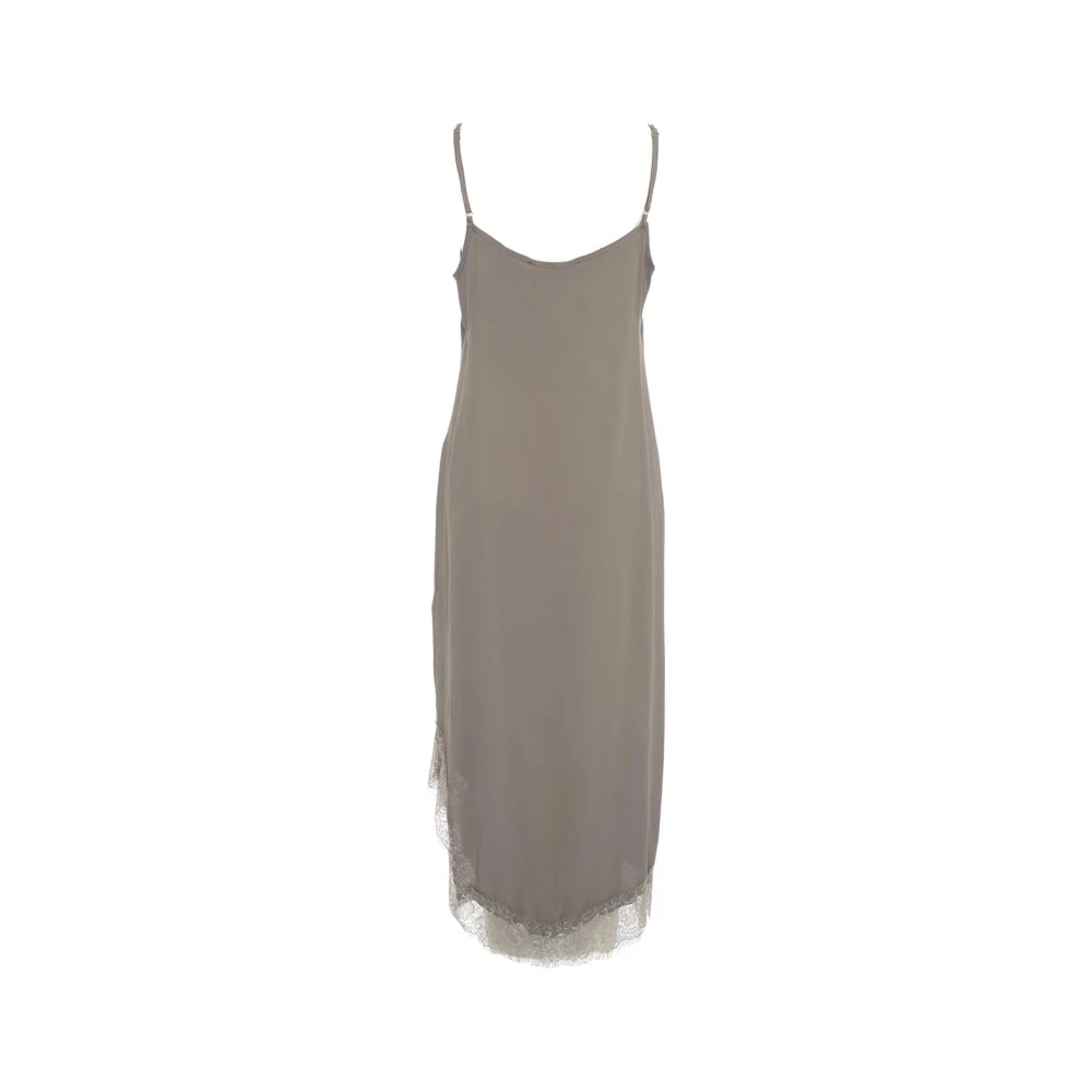 Kaos Grijze Jurk Aw24 voor Vrouwen Gray Dames