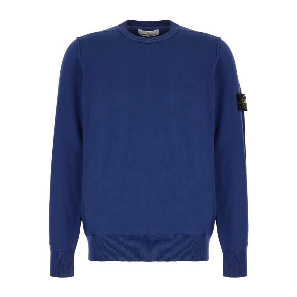 Stone Island Stijlvolle Gebreide Collectie voor Mannen Blue Heren