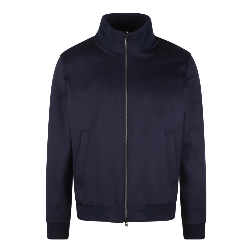 Herno Zachte Bunny Bomberjack Blue Heren