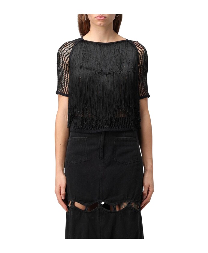 pull-en-tricot-a-franges-noir