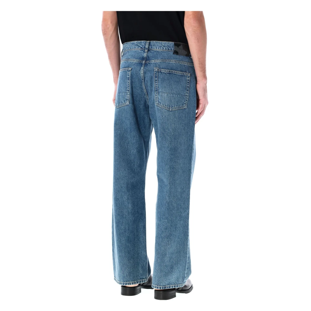 Our Legacy Vintage Gewassen Denim Jeans Blue Heren