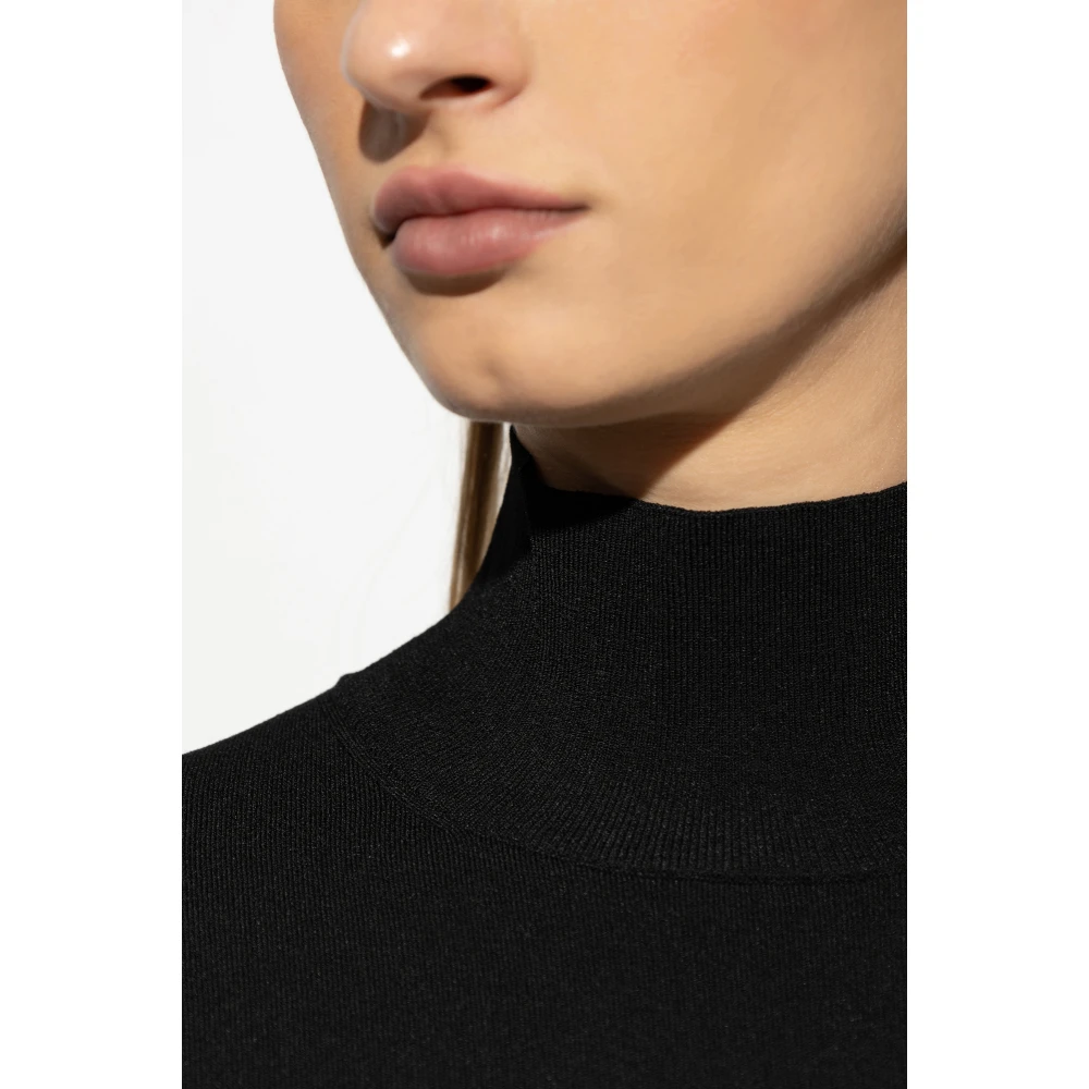 Theory Turtleneck Top Black Dames