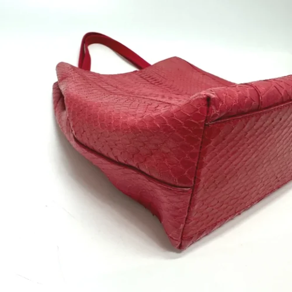 Prada Vintage Pre-owned Leather prada-bags Pink Dames