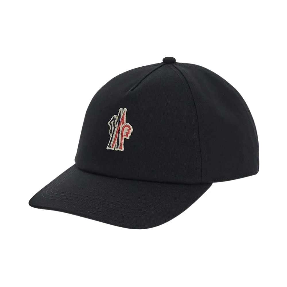 Moncler Katoenen Logo Cap Black Unisex