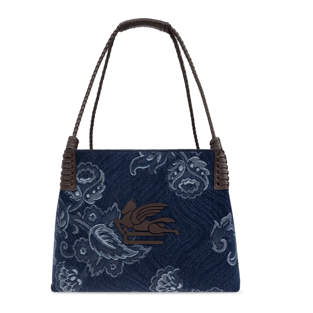 ETRO shopper type tas Blue Dames