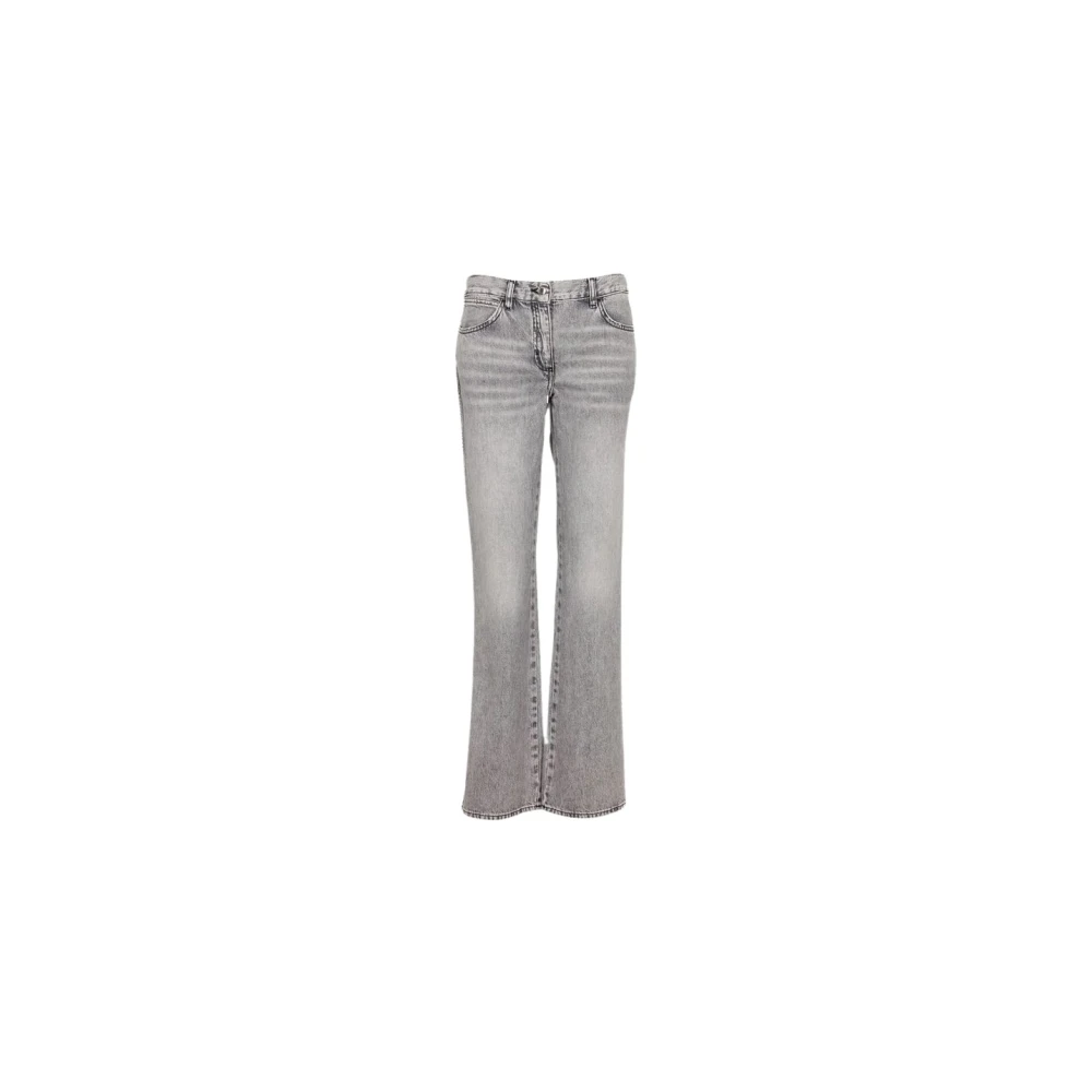 IRO Grijze Flare Jeans met Hoge Taille Gray Dames