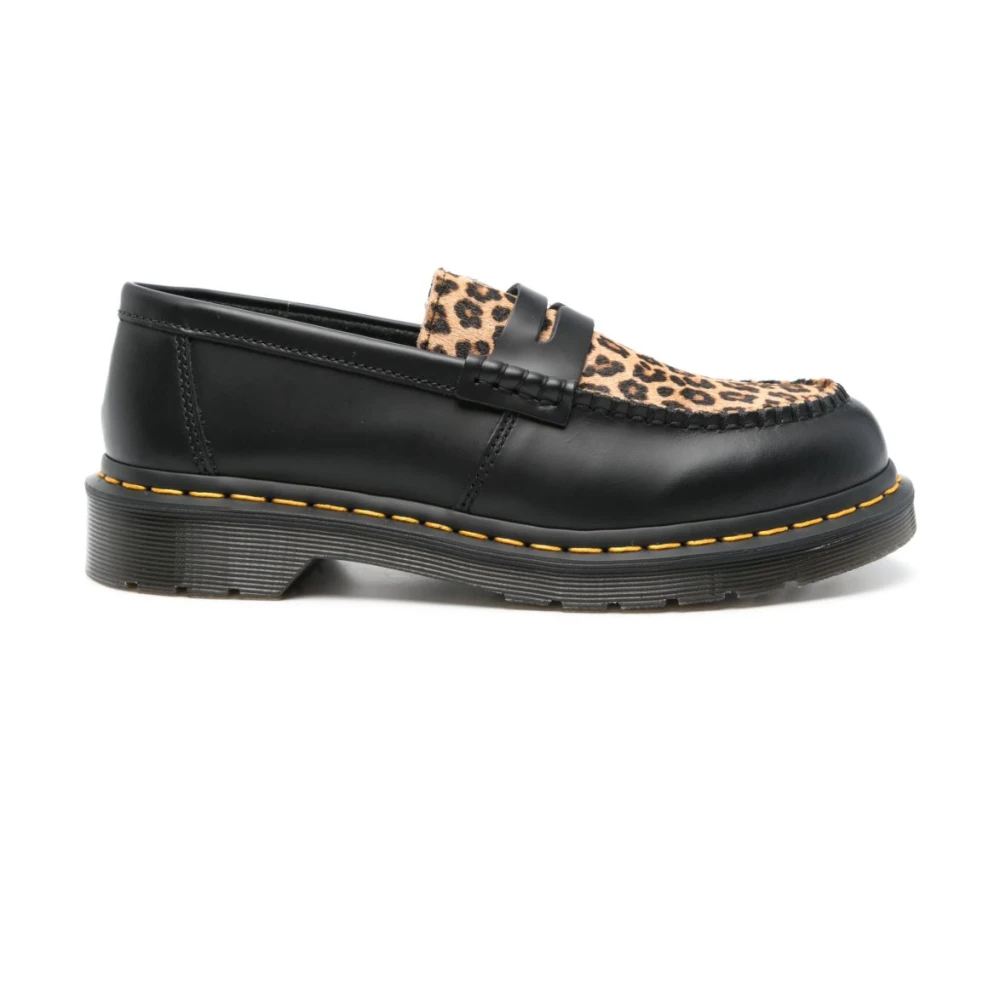 Dr. Martens Svarta Loafers med Gummisula Black, Herr