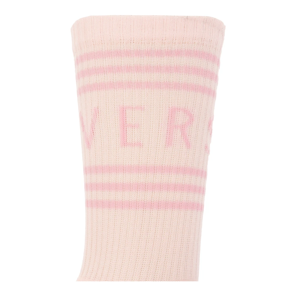 Versace Sokken met logo Pink Dames