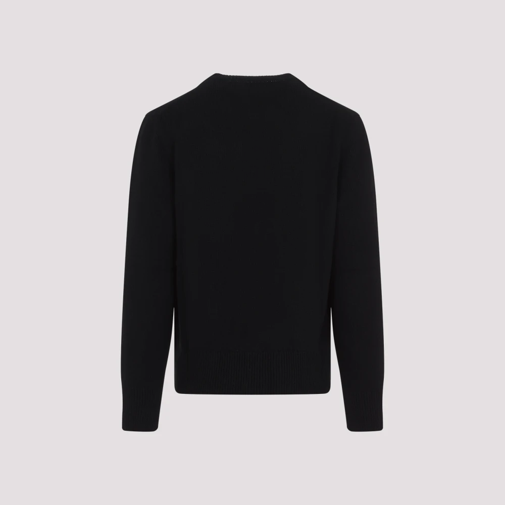 Burberry Luxe Zwarte Sweatshirt voor Stijlvolle Mannen Black Heren