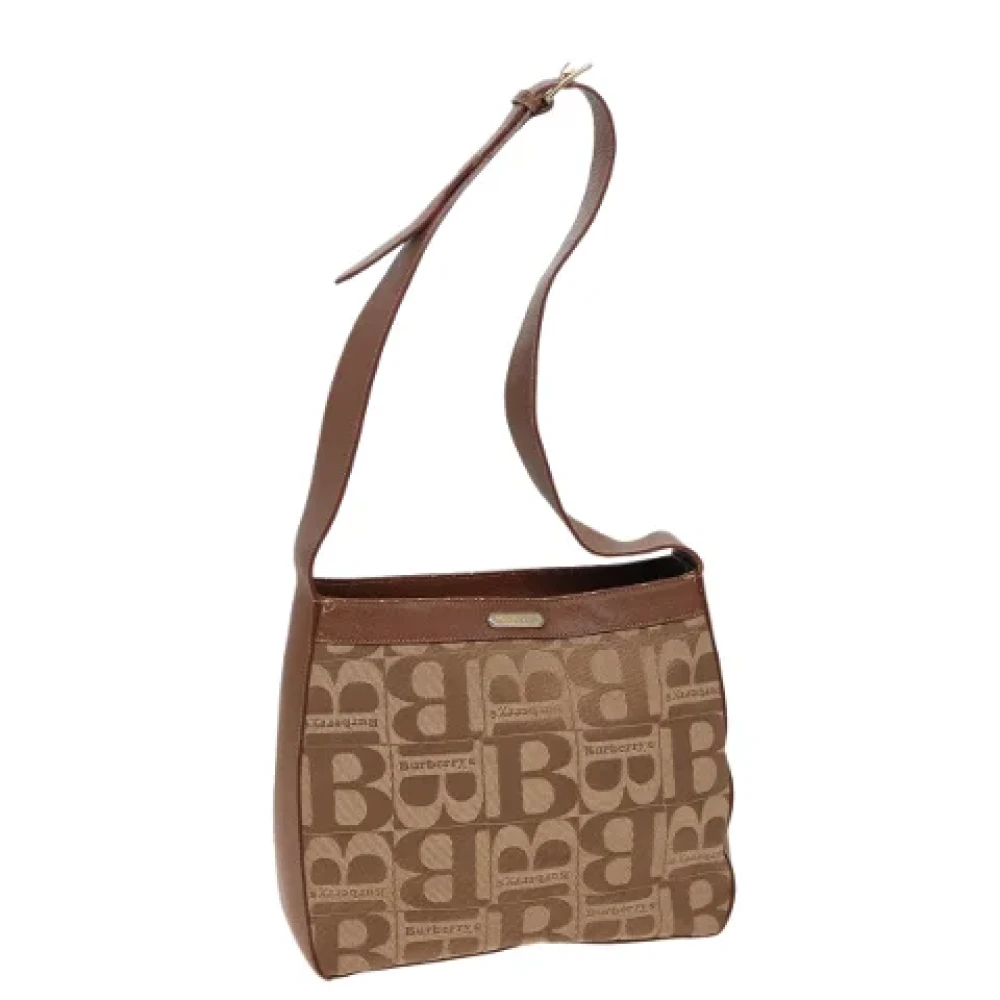 Burberry Vintage Pre-owned Canvas burberry-bags Brown Dames