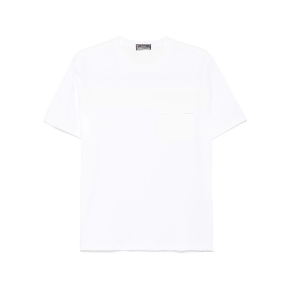 Herno - Tops > T-Shirts - White - Herno - Modalova