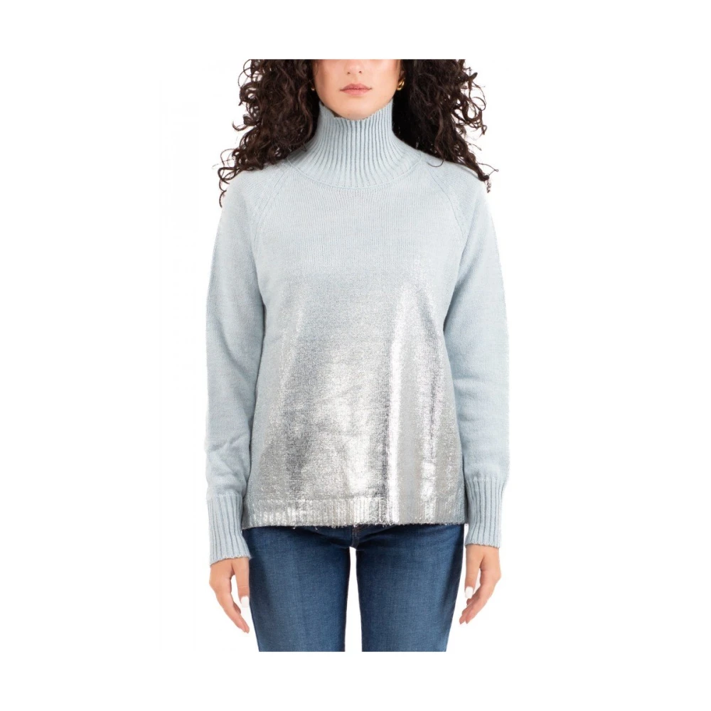 Luckylu Stijlvolle Dames Top Blue Dames