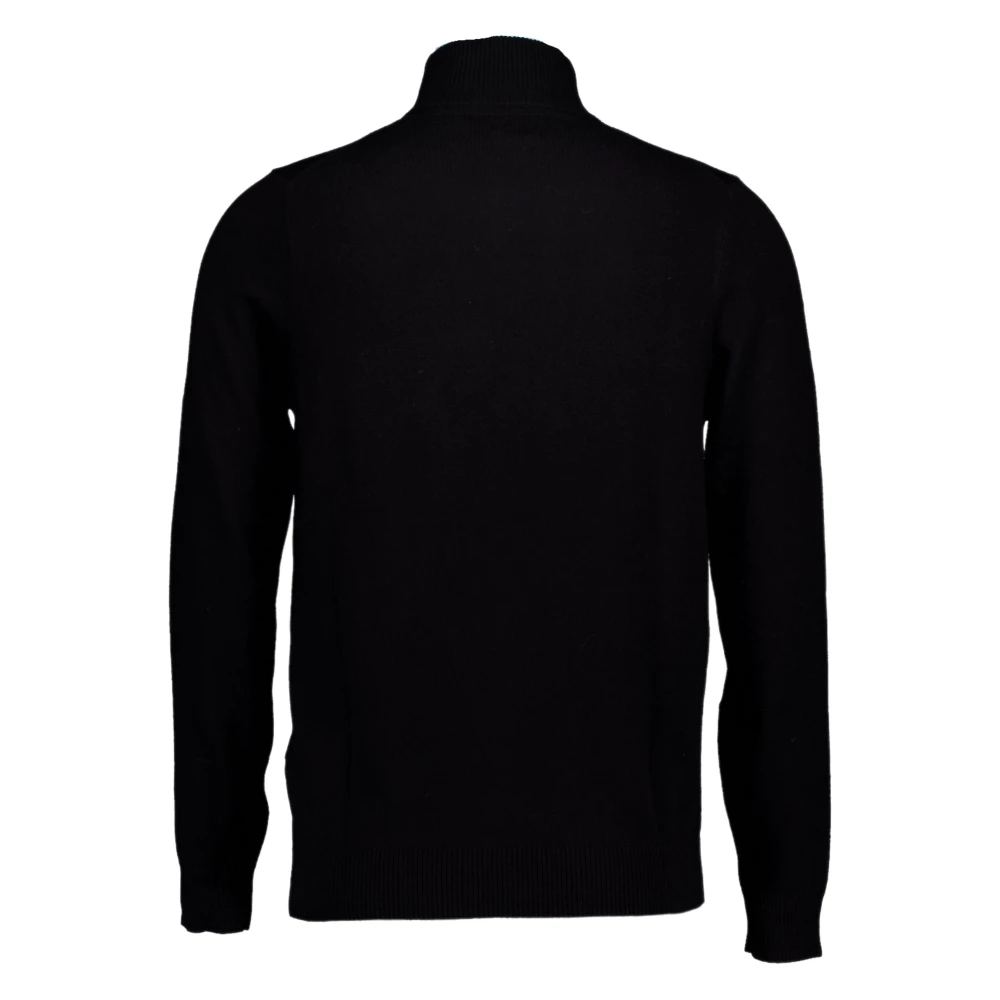Lyle & Scott Zwarte Trui Kn1927v Black Heren