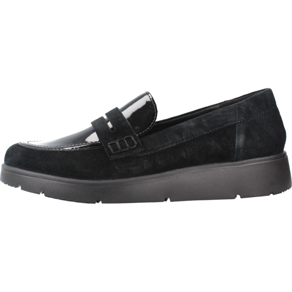 Geox , Damen, Schuhe, Schwarzk, 40 Eu 