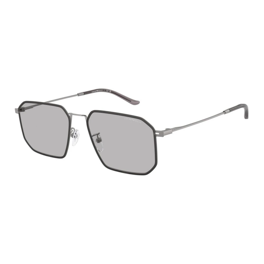 Emporio Armani , Matte Gunmetal Sunglasses Dark Grey lenses, EA2165D 300387, Mojo Glasses - Image 3