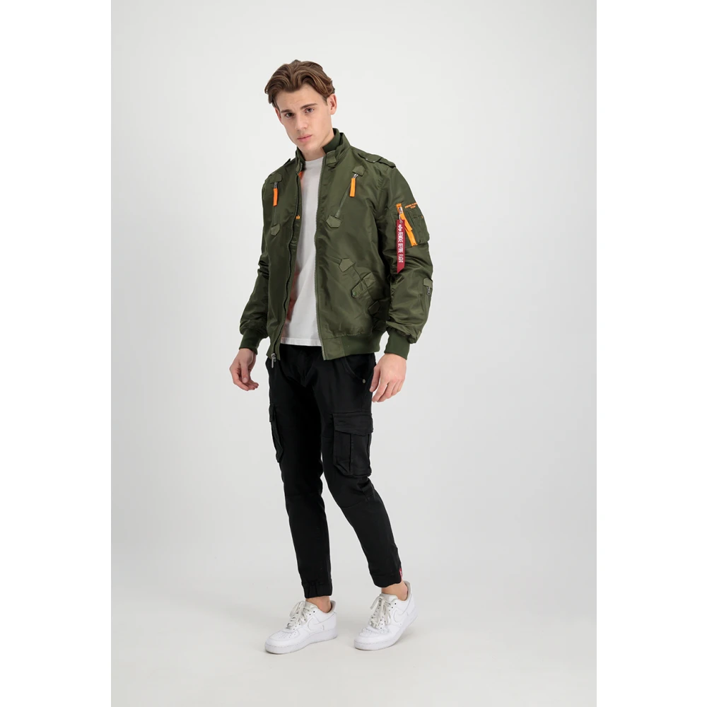 alpha industries Falcon II Donkergroene Vluchtjas Green Heren