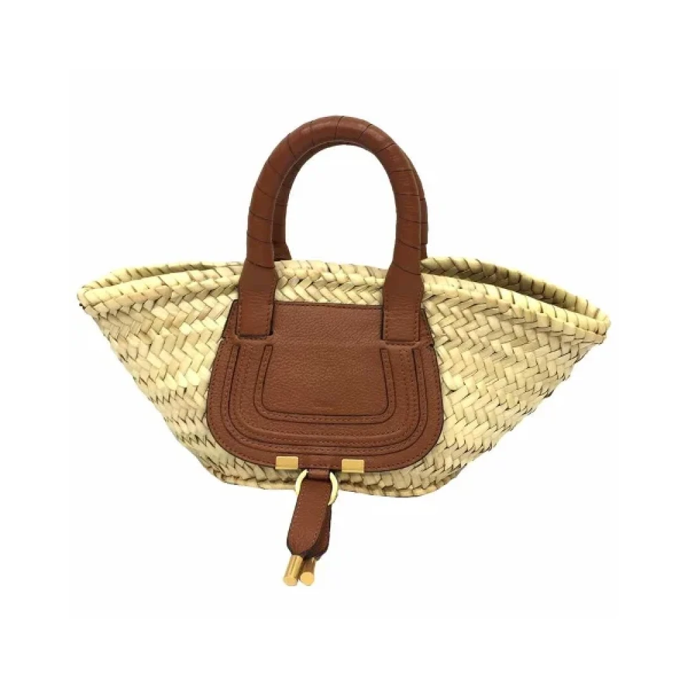 Chloé Pre-owned Fabric handbags Brown Dames