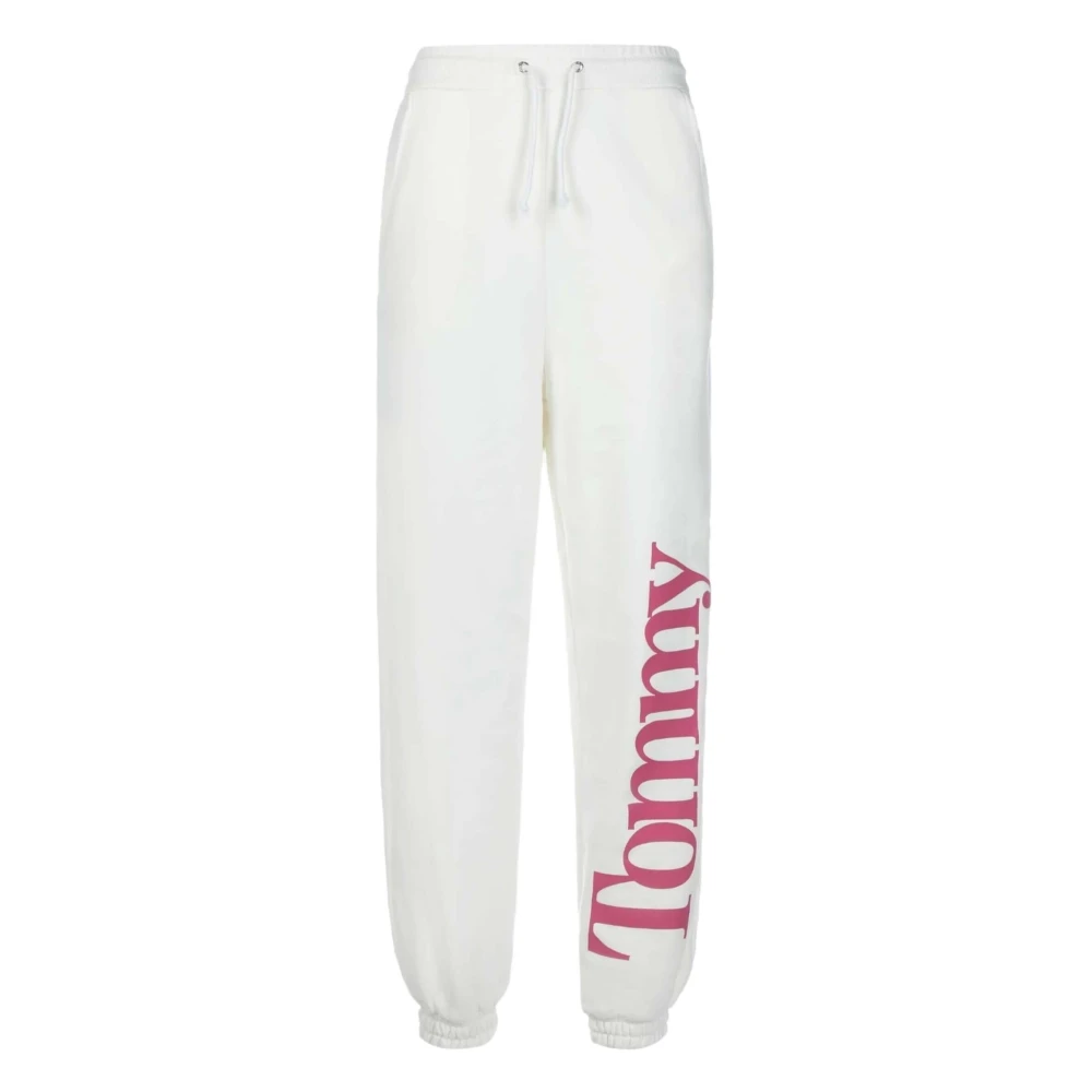 Tommy Jeans Långa byxor White, Dam