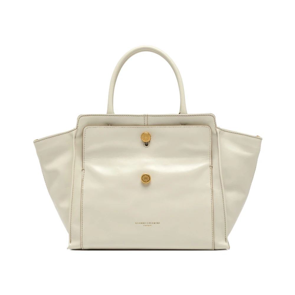 Gianni Chiarini Women's Beige Ralph Handbag - Handbags - One Size - Bags