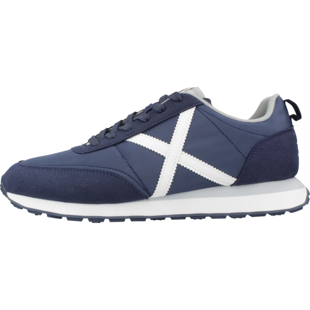 Munich Mannelijk Blauw Schoenen Heren, 43 Eu, Rush Sneakers