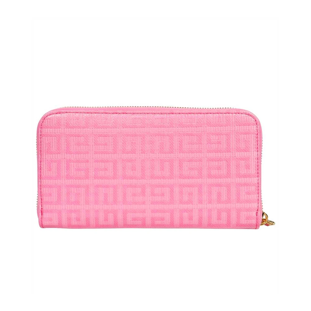 Givenchy Roze All Over Logo Portemonnee Pink Dames
