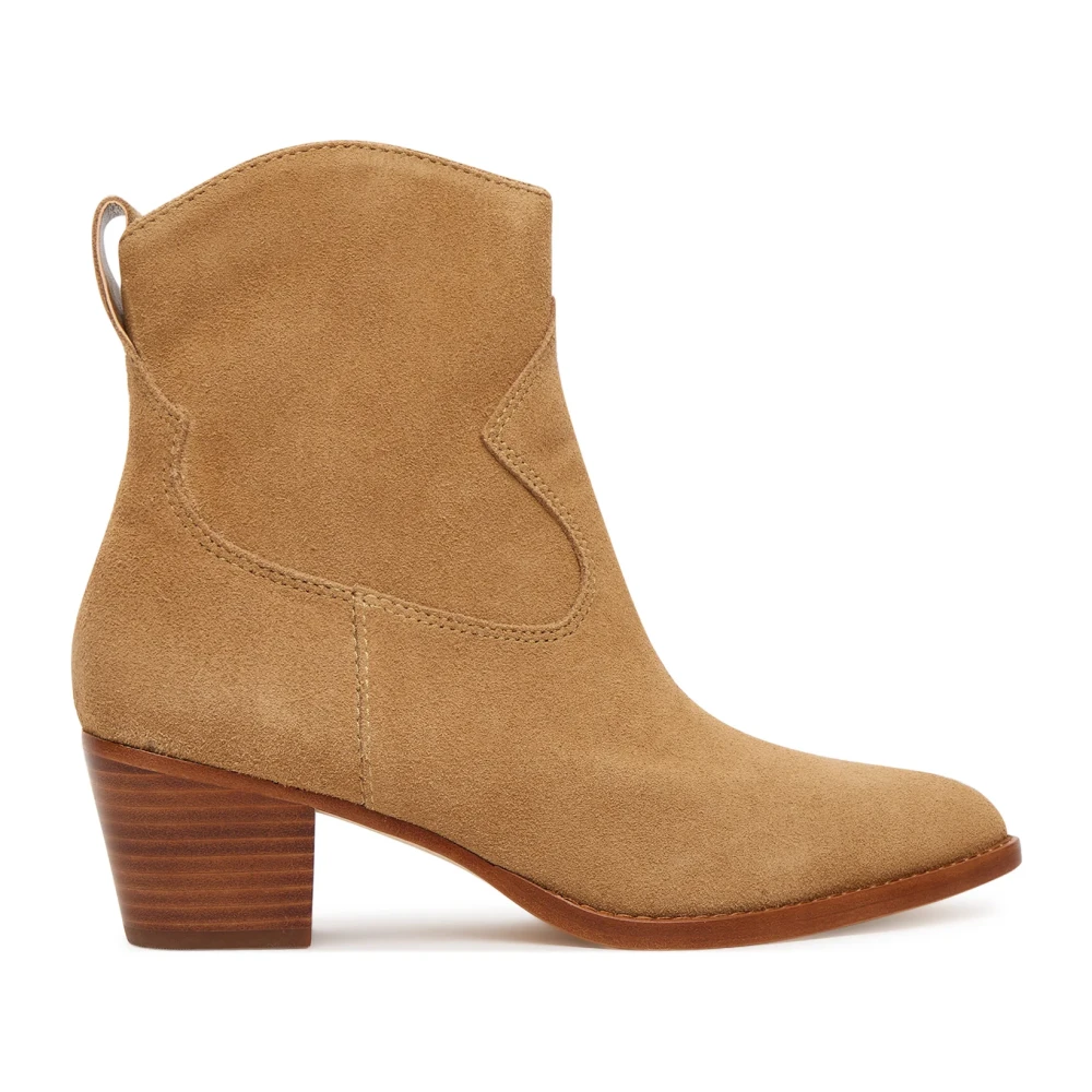 Ralph Lauren Women's Brown Harpher Suede Bootie