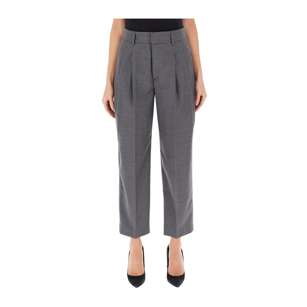 Dondup Grijze Stijlvolle Broek Gray Dames