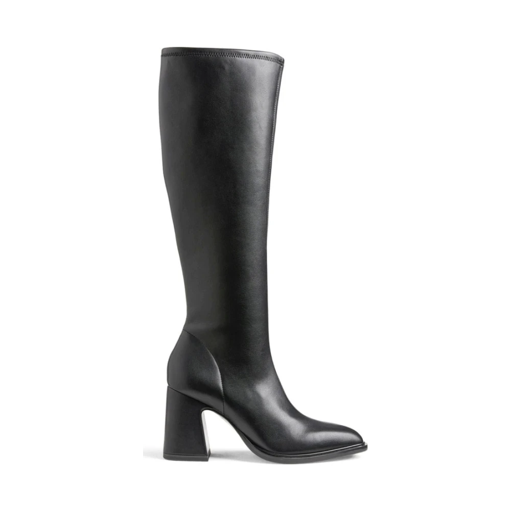 Tamaris Women's Black Ankle Boots With High Heel