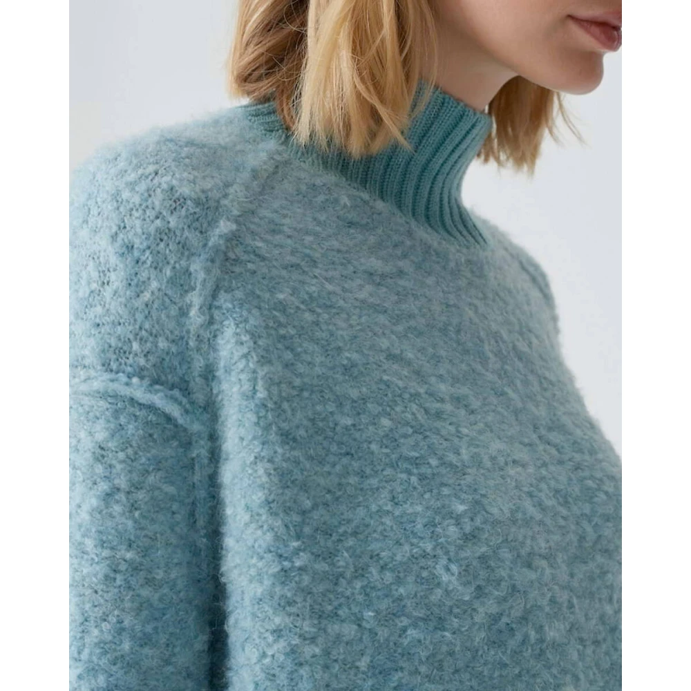 Opus Pullover Puklana Stijlvolle Sweater Blue Dames