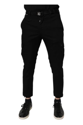 Skinny Cargo Denim Jeans