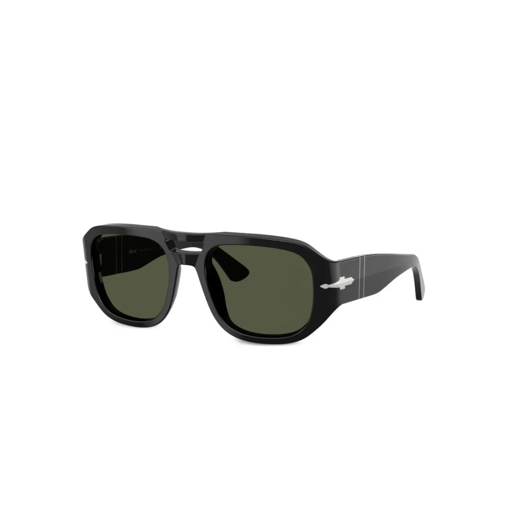 Persol Unisex Black Sunglasses, 56 Mm, Po3373s 9531 Sunglasses
