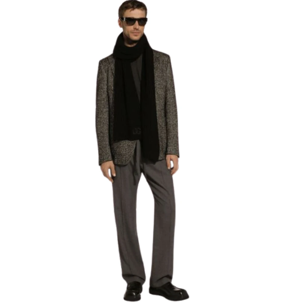 Dolce & Gabbana Grijze Portofino Jas Gray Heren
