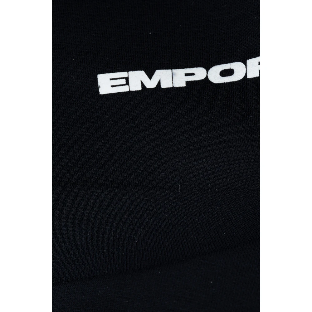 Emporio Armani Stijlvolle Sweatshirt voor Mannen Black Heren
