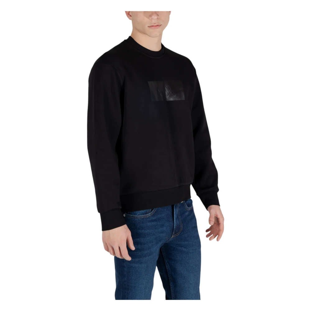 Armani Exchange Uncovered Sweatshirt Black Heren