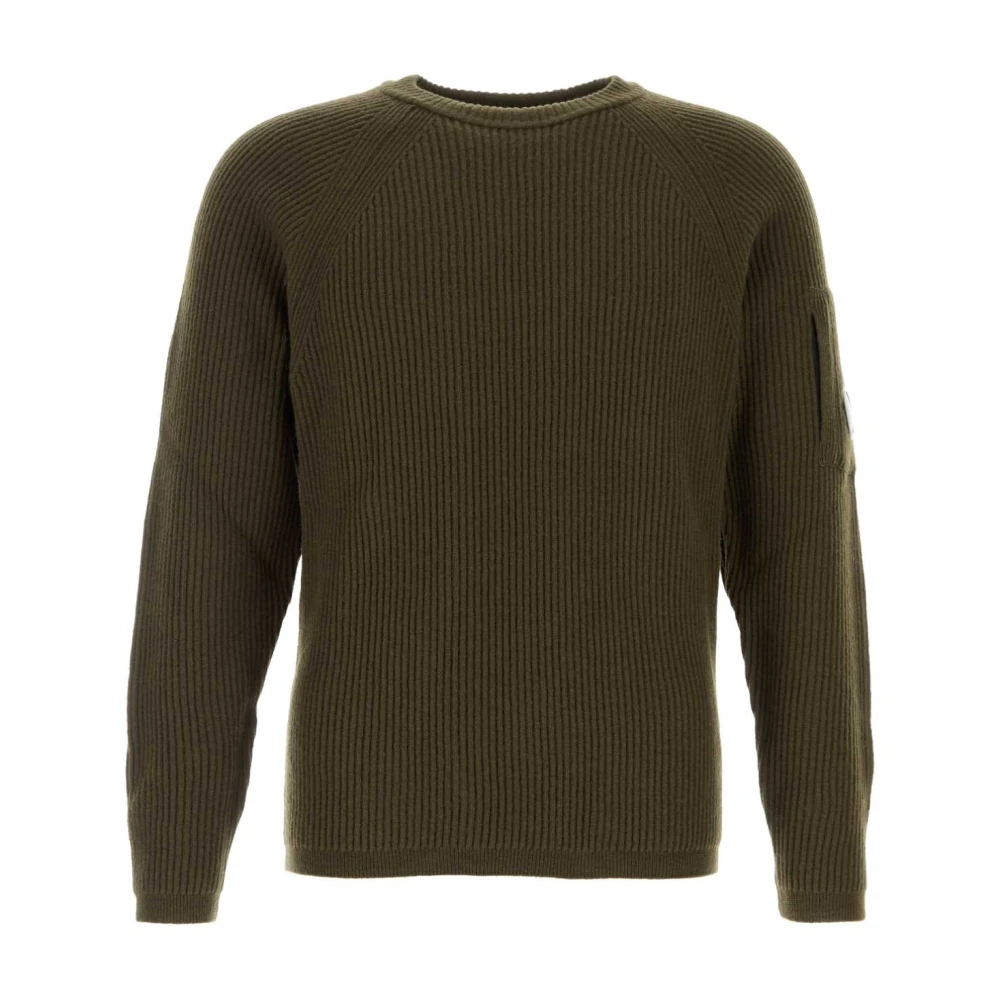 C.P. Company Groene Wollen Trui Green Heren