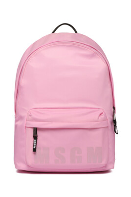 sac-a-dos-rose-avec-logo